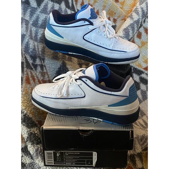 Air Jordan 2 Retro Low \'Midnight Navy\' 2004 m8.5 w10 main image 4